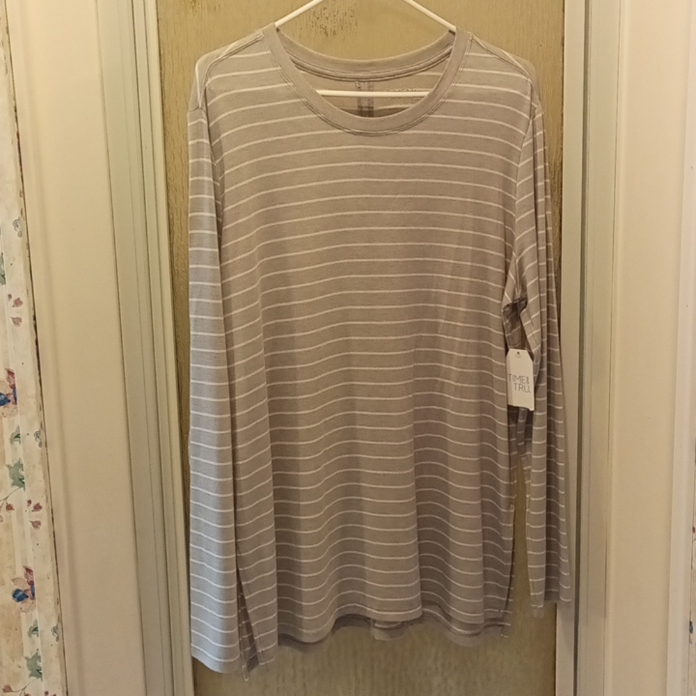 NWT Time and Tru LS shirt